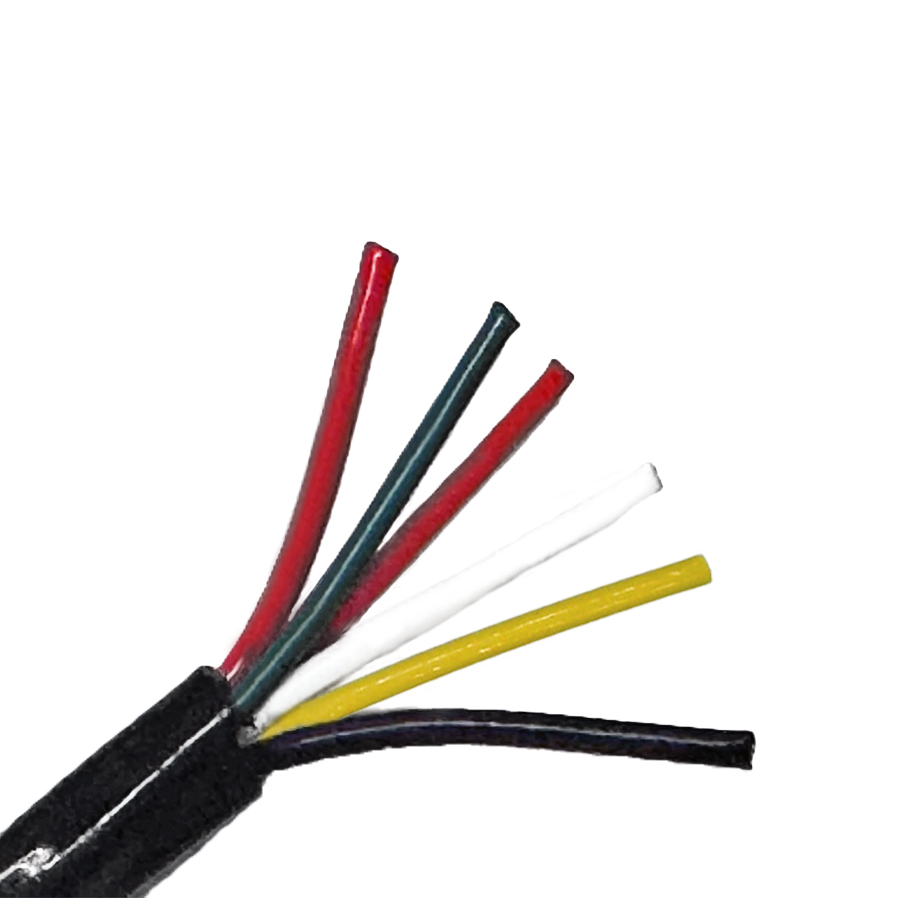 6MH0.5/0.75 R/W/Y/G/R/B (ETFE)