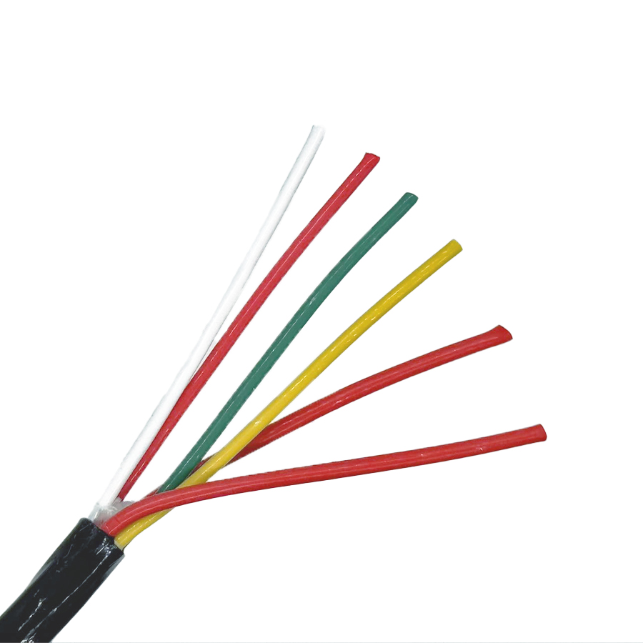 6MH0.5/0.75 R/W/Y/G/R/R (ETFE)