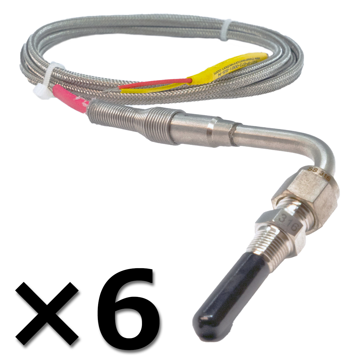 6 x Exhaust Gas Temperature Probe Bundle (EGTs)
