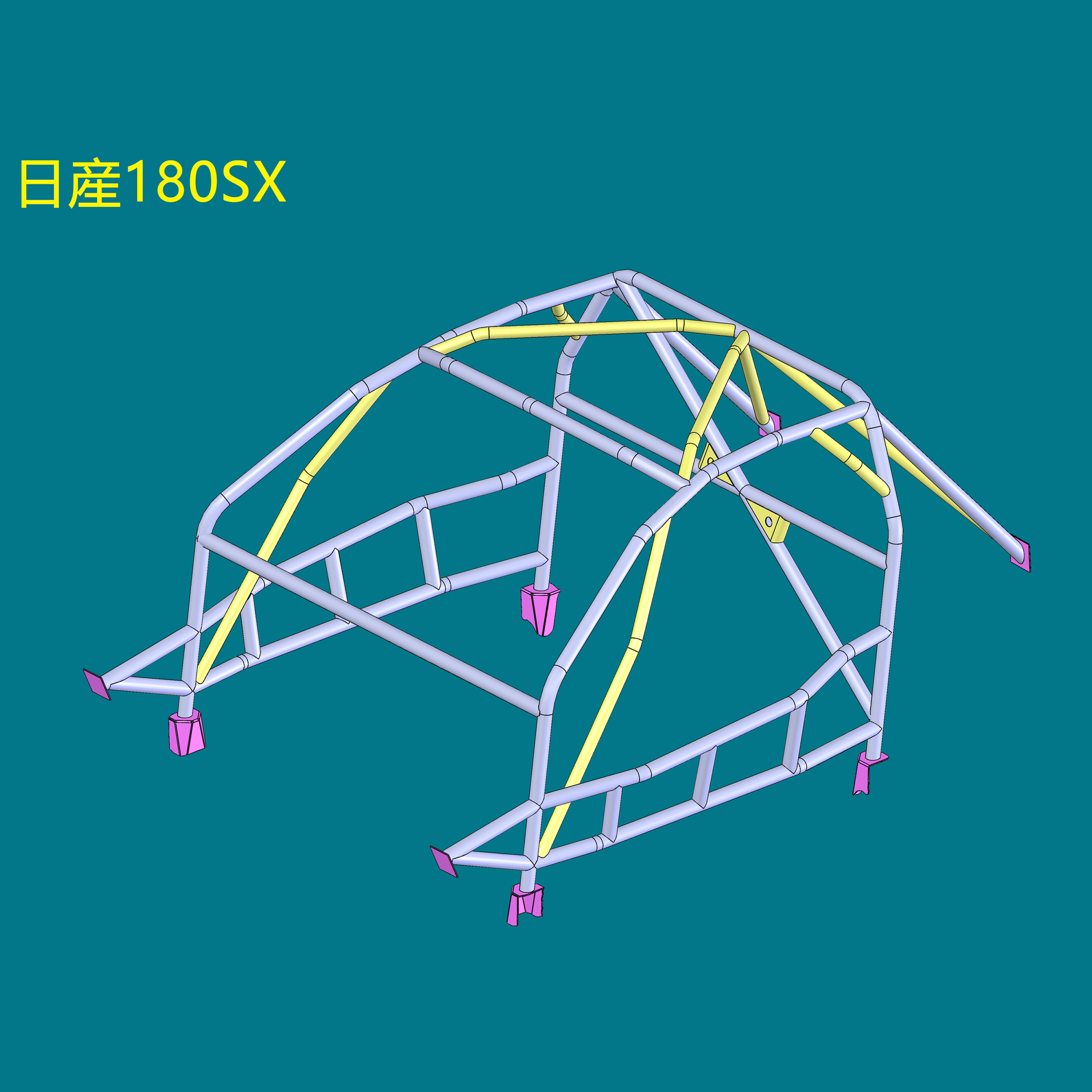 溶接ロールケージ S13/180SX